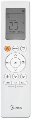 Midea MCA3-18HRN1-QB6/MOX330U-18HN1-LQB6/T-MBQ4-03E
